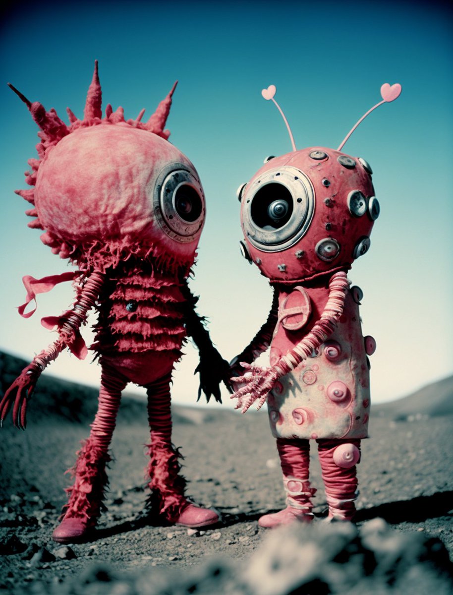bobloblawai's tweet photo. "Come on, it's time to celebrate love, let's take a short walk each hour and explore this day together."

💘 #ValentinesDay #synthography #AI #midjourney #AIIA  #aiartcommunity #AIart #ComputerLove 💗 https://t.co/DldIa3Hg4m