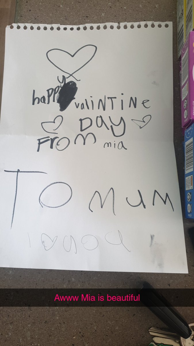 Langf2Chrystale's tweet photo. Took one of the triplets to get a holter heart monitor today & was given these #wordsofaffection from 2 of the #triplets #ValentinesDay #loveletters #mumanddaughters #family #feelingthelove https://t.co/xM2mbRIyuH
