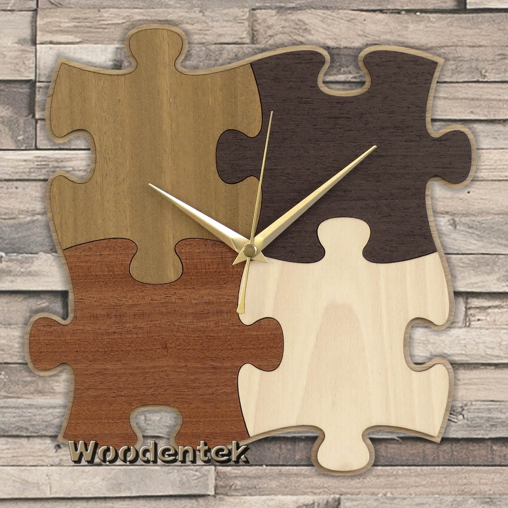 woodentek's tweet image. Handmade #Puzzle wooden clock  #cognitivefunctions #Autism - WorldwideShipping  etsy.com/listing/590127…