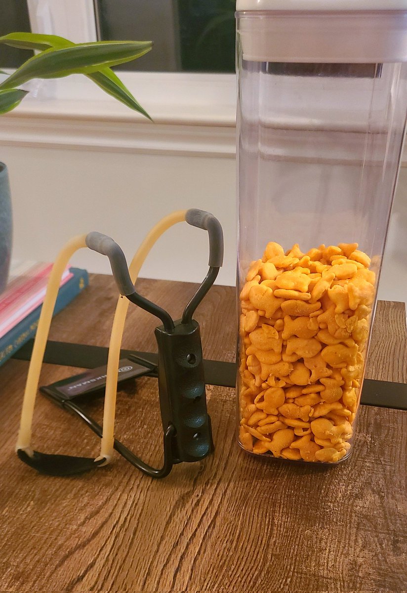 Username_annex's tweet photo. Shooting down UFOs seems a bit rude and violent, yeah?  My personal strategy is to stun them, capture them and then make new lifelong friends.  This nonlethal stun ammo doubles as snacks (to demonstrate goodwill) https://t.co/mfPN83jrev