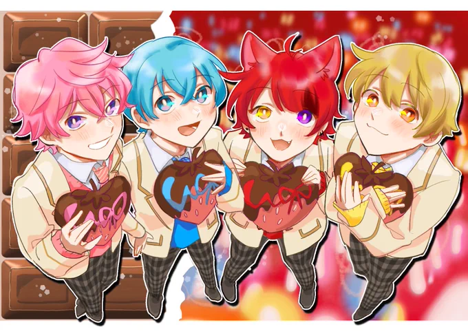 チョコレートはんぶんこしよ#すとぷりギャラリー 