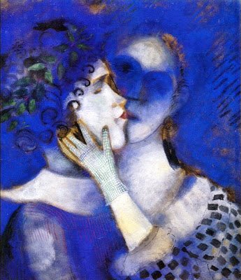 ❤️Buongiorno e buon San Valentino, cari innamorati
               🌸🌺🌼

“L’amore non è amore se non ci si sente ardere e volare”

Marc e Bella Chagall: 
gli amanti in blu

#LaForzaDellAmore a #SalaLettura
#14febbraio