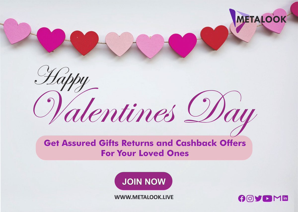 Metalook3's tweet image. Happy valentines 💝 day 
#Metalook 
Visit Metalook.live
#cryptocurrencyinviestments #bitcointrading #bitcoincash #coinmaster #metaverse