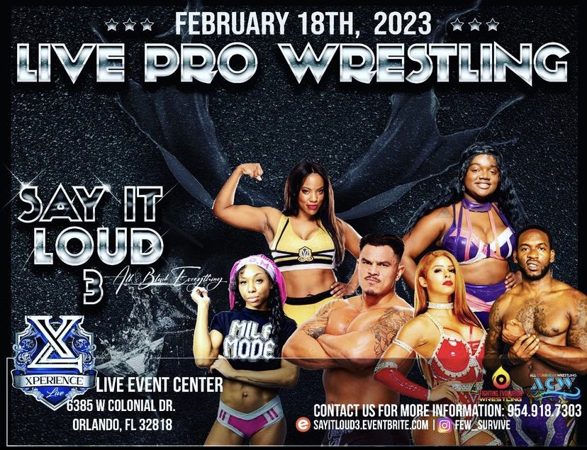 <a href="/FEW_survive/">F.E.W.</a>

 Feb. 17th - Sat Feb. 18th
<a href="/xperienceorl/">xperiencelive</a>

Tix: sayitloud3.eventbrite.com

#Orlando #Florida