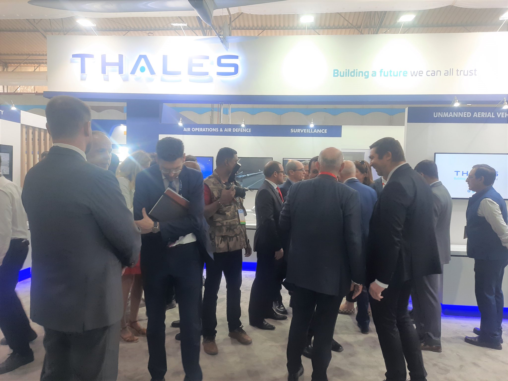 Thales Asia on Twitter: "[#AeroIndia2023]: Day-2 has started on an