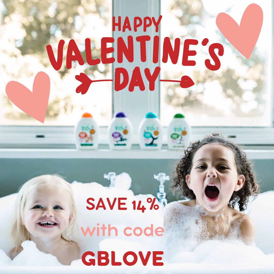 💞 SAVE 14% with code GBLOVE

Thank you for your love &amp; support over the years ❤️ Every order, post, like &amp; comment means so much to us!

Website link in bio. Offer ends midnight 14th Feb. Min spend £20. Excludes sale items. 

#valentines #valentinesday #babybathtime #goodbubble