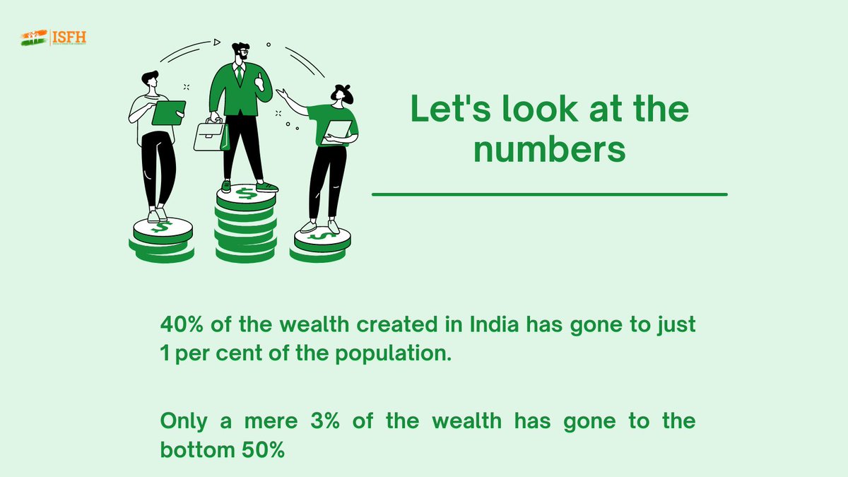 ISFHFoundation's tweet photo. Income inequality— “Superior abilities... are the source of everything great and useful. Reduce everything to equality and you will bring everything to a standstill.
#isfh #isfhfoundation #incomeinequalilty #inequality #governmmentofindia #oxfam https://t.co/EEehoPGeoS