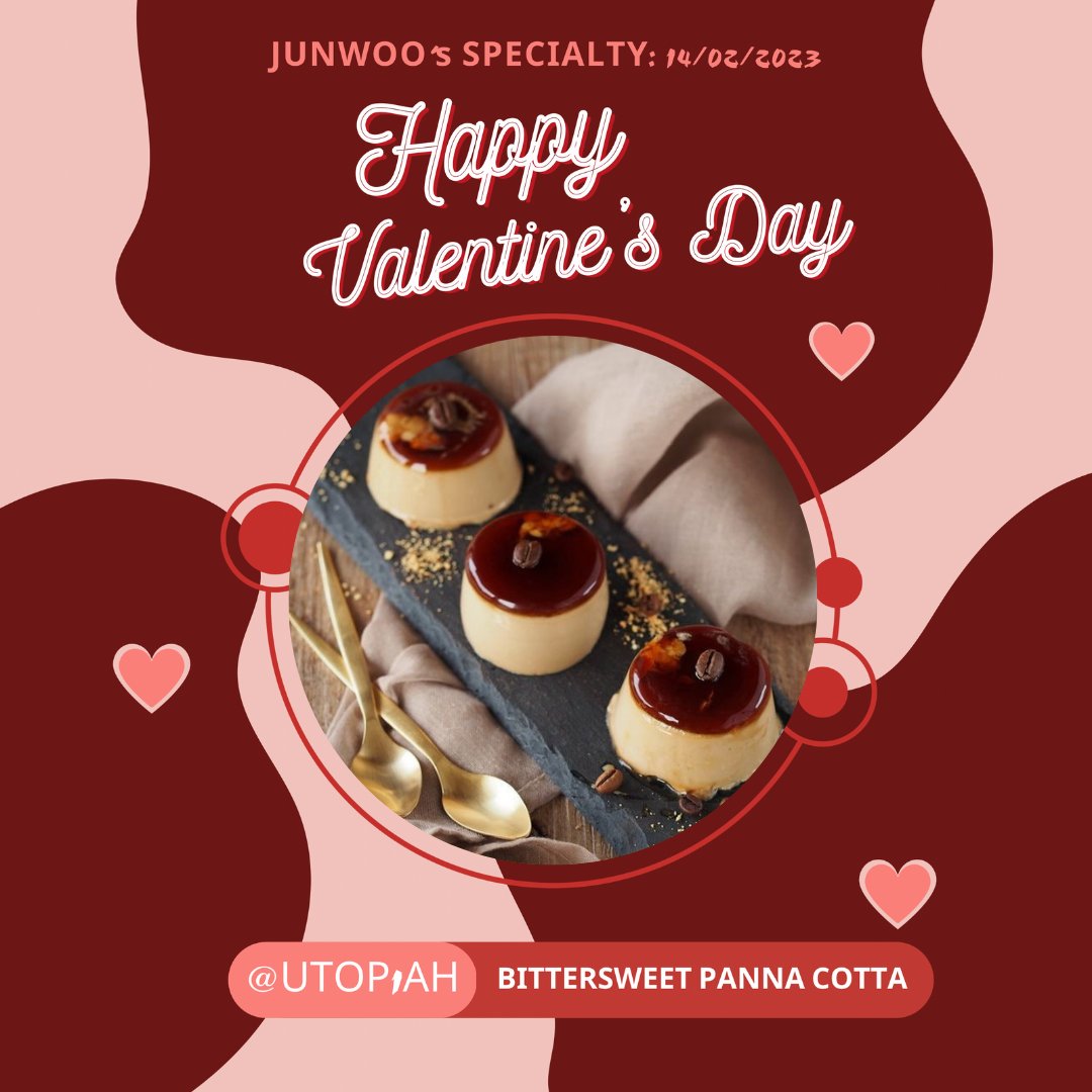 TWlNGHOST's tweet image. ⠀⠀
⠀✦ ·  𝐕𝐀𝐋𝐄𝐍𝐓𝐈𝐍𝐄 𝐃𝐄𝐋𝐈𝐕𝐄𝐑𝐘  · ✦
⠀⠀
⠀Hi, @devouringreed, @wienlesse, @coca_sukii!
⠀🍮 : ℬittersweet Panna Cotta.

⠀𝄞  Happy valentine’s day!  │  ❛ Hwang Junwoo.

      𝑿𝑶𝑿𝑶,
      𝐔𝐭𝐨𝐩𝐢𝐚𝐡.
ㅤ