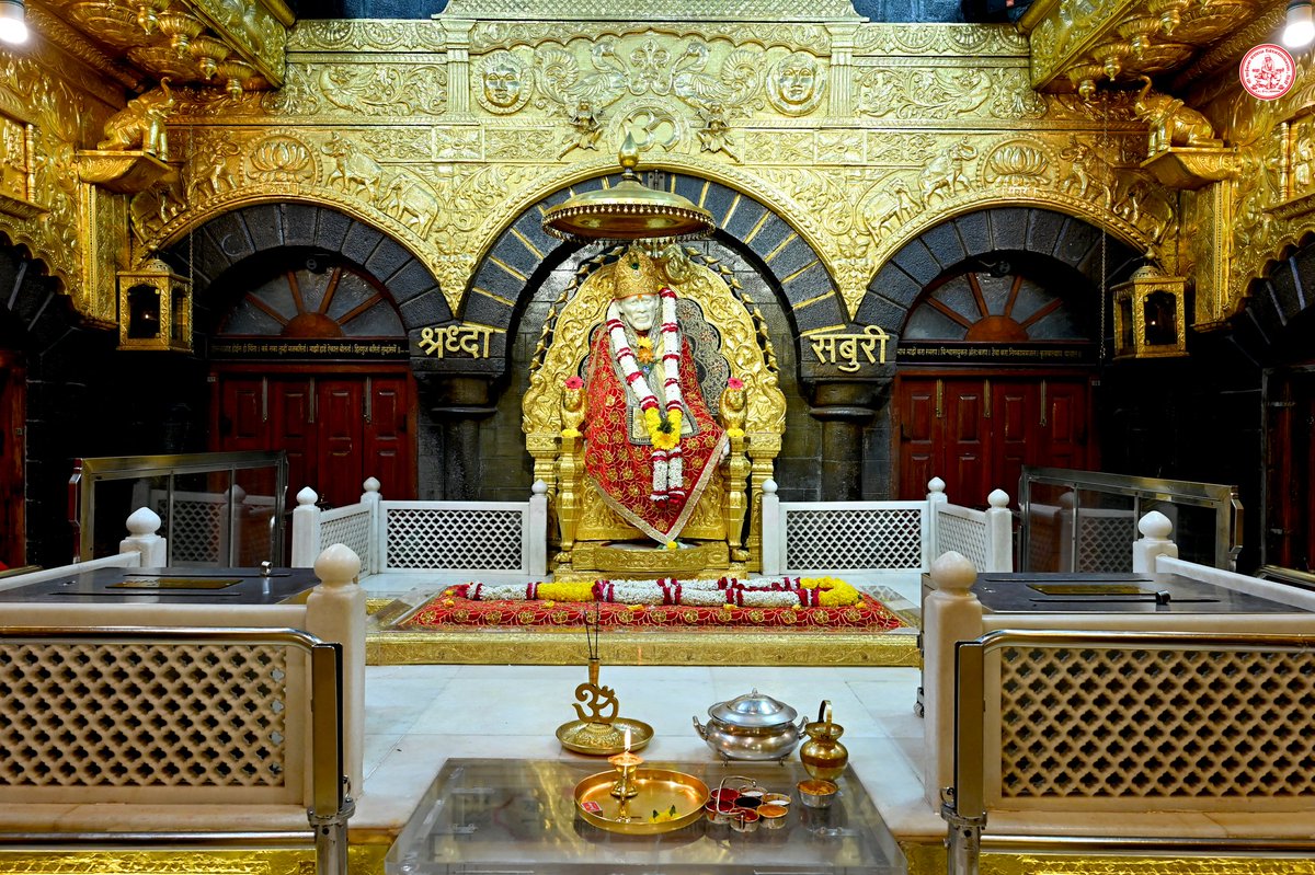 SSSTShirdi's tweet photo. *!! ॐ साई राम !!*
*श्री साईबाबा संस्थान विश्वस्त व्यवस्था,शिर्डी*
*!! ॐ Sai Ram !!*
*Shri Saibaba Sansthan Trust, Shirdi*
≈≈≈≈≈≈≈≈≈≈≈
*आरती :- शिर्डी माझे पंढरपूर*
*मंगळवार दिनांक ‌१४ फेब्रुवारी २०२३*     
*Aarti : Shirdi Majhe Pandharpur*
*Tuesday 14 February 2023* https://t.co/NgbkrtuKxM