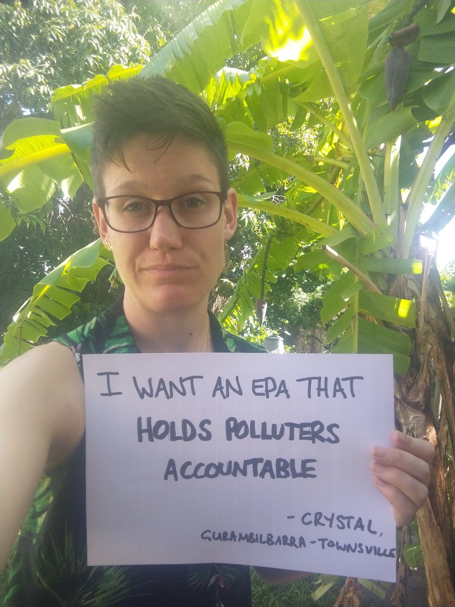 North Queensland Conservation Council (@nqcc) on Twitter photo For too long, polluters have been getting away with threatening our air, water, climate & habitats.
To protect NQ's environment into the future, we need an independent EPA that can hold polluters to account.
Now is the time, Queensland. #QldEPA @AnnastaciaMP <a href="/meaghan_scanlon/">Meaghan Scanlon MP</a> For too long, polluters have been getting away with threatening our air, water, climate & habitats.
To protect NQ's environment into the future, we need an independent EPA that can hold polluters to account.
Now is the time, Queensland. #QldEPA @AnnastaciaMP <a href="/meaghan_scanlon/">Meaghan Scanlon MP</a>