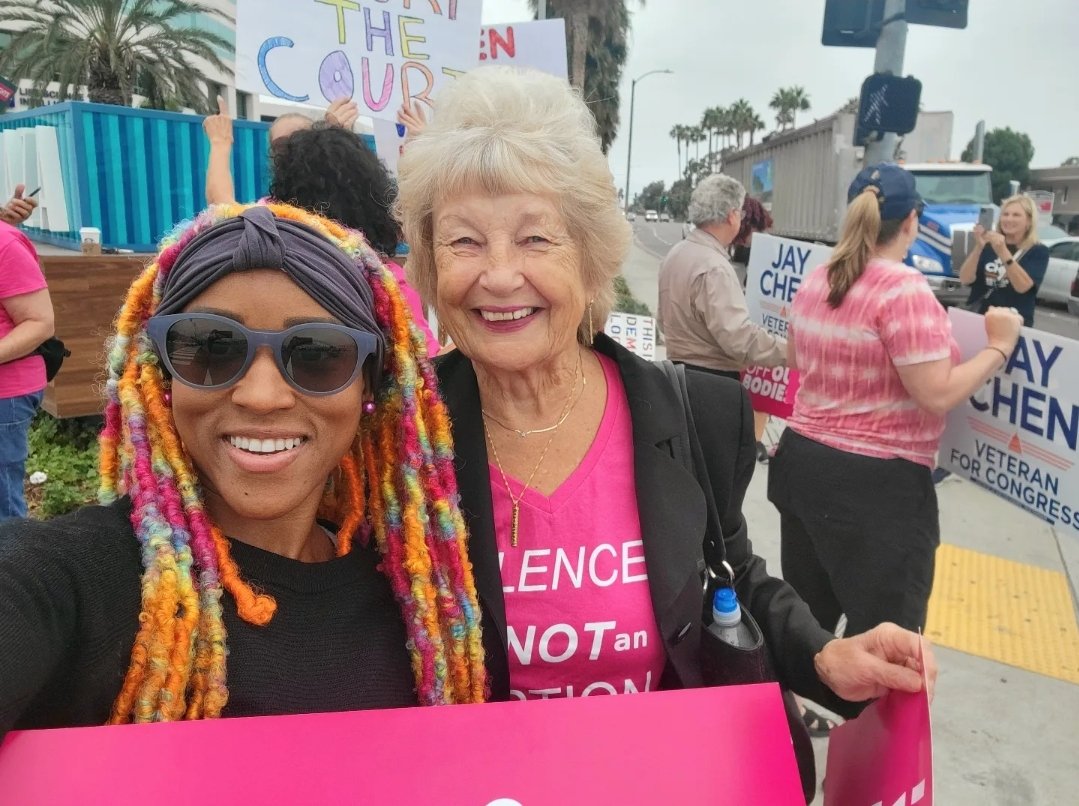 DomJonesUnity's tweet photo. I am excited to endorse Dom Jones for CA 47's next Congresswoman! A visionary leader and powerful advocate for positive change, especially for the youth. Dom is the only right choice for Orange County. -Bonnie Castrey HBUSD Board Member
 #DomJonesforCongress https://t.co/1TYZKIvL86