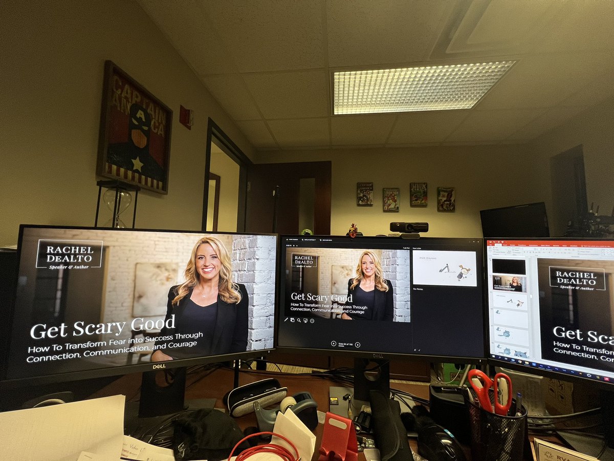 thebaldpastor's tweet image. Working late arranging the last of the #ProjectU files. I get to cheat and read the speakers notes. CAN’T WAIT to hear this one. Looking forward to meeting @RachelDeAlto next week. #techguyspy #dontjudgemydesk