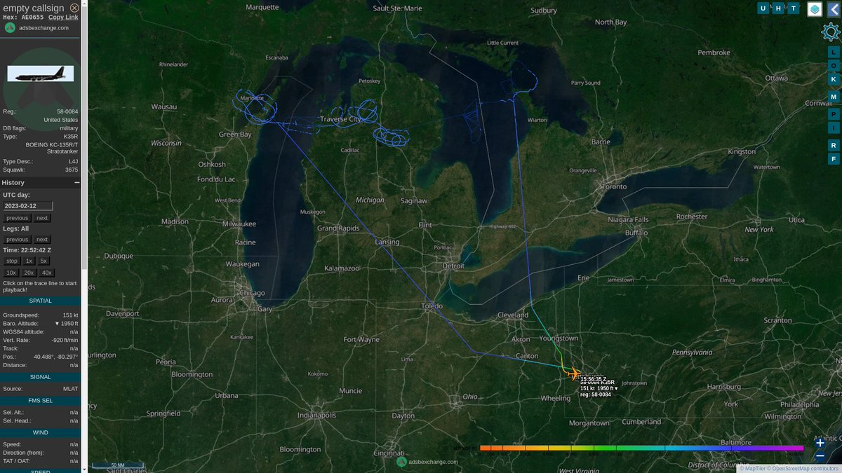 steffanwatkins's tweet image. 2023-02-12 23:00

🇺🇸 #USAF KC-135 58-0084 #AE0655 returned to Pittsburgh International Airport