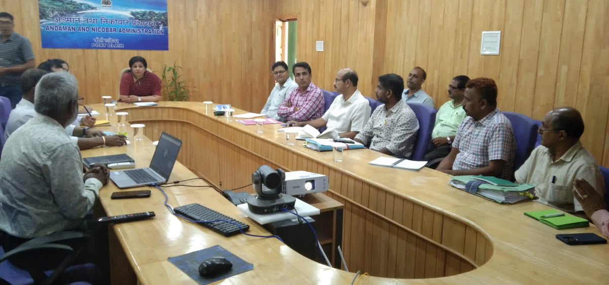 Logistics_MoCI's tweet image. A detailed discussion on draft #Logisticspolicy of @Andaman_Admin took place and area of improving logistics efficiency was identified
@SumitaDawra @CimGOI @PMOIndia