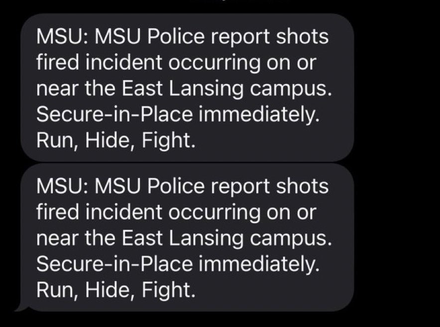 BREAKING: Police and other emergency services are responding to reports of an active shooting at Michigan State University in East Lansing. Witnesses say there are multiple victims.