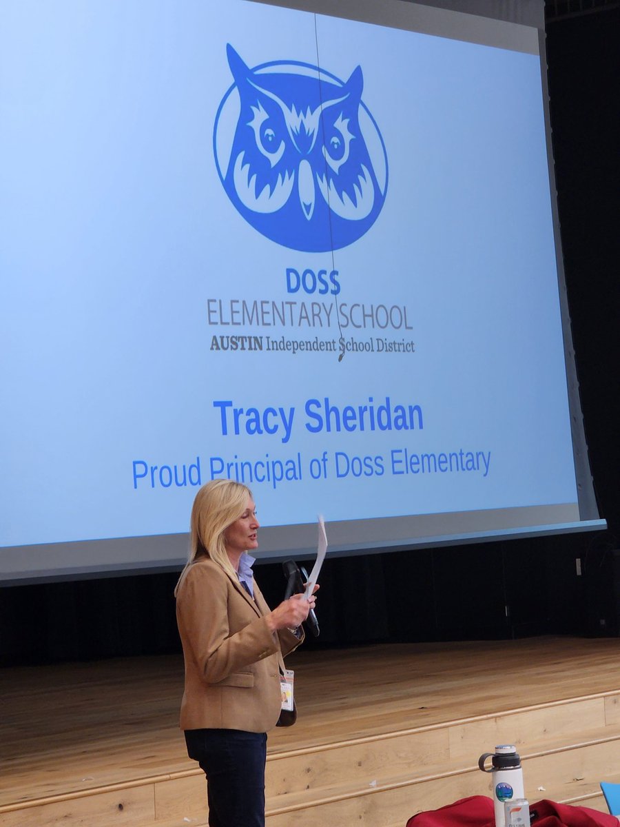 The @AISD_OSL is excited to welcome Tracy Sheridan as the new principal of Leona Doss Elementary. Great things on the horizon for our owls in @AustinISD .