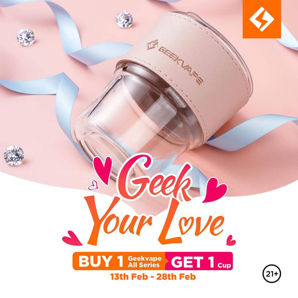 It’s the season of love! 

For any purchase of Geek products, you’d get a free Valentine’s Cup for your partner. 😍😍

Check your nearest stores for availability! 🥰
#Geekvp #GeekvpPH #ValentinesDay #GeekvpPhilippines #seasonoflove #vday2023