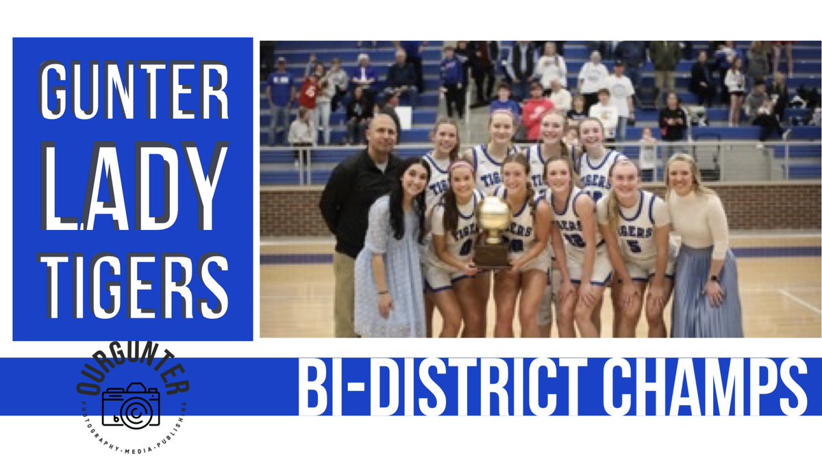 @OurGunter (@ourgunter) on Twitter photo After a 65-33 WIN over Commerce, our Gunter Lady Tigers are the Bi-District Champions! @ladytiger_ball <a href="/ourgunter/">@OurGunter</a> <a href="/GunterHSTigers/">Gunter High School Tigers #TPW</a> <a href="/CoachFieszel/">Jake Fieszel</a> @CoachSarten <a href="/delangel_lauren/">Lauren DelAngel</a> After a 65-33 WIN over Commerce, our Gunter Lady Tigers are the Bi-District Champions! @ladytiger_ball <a href="/ourgunter/">@OurGunter</a> <a href="/GunterHSTigers/">Gunter High School Tigers #TPW</a> <a href="/CoachFieszel/">Jake Fieszel</a> @CoachSarten <a href="/delangel_lauren/">Lauren DelAngel</a>