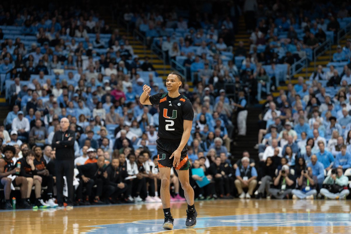 The stands are clearing out at the Dean Dome!

Miami 78, North Carolina 72 | 0:15 2H