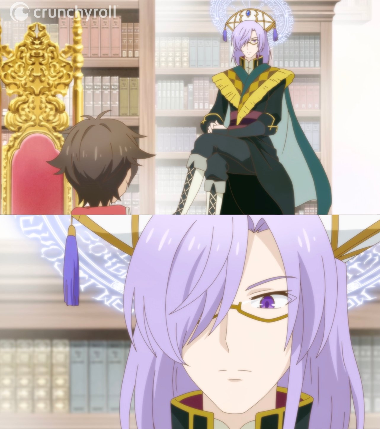 Crunchyroll on X: Fernobelia God of Magic and Academics ✨ (via