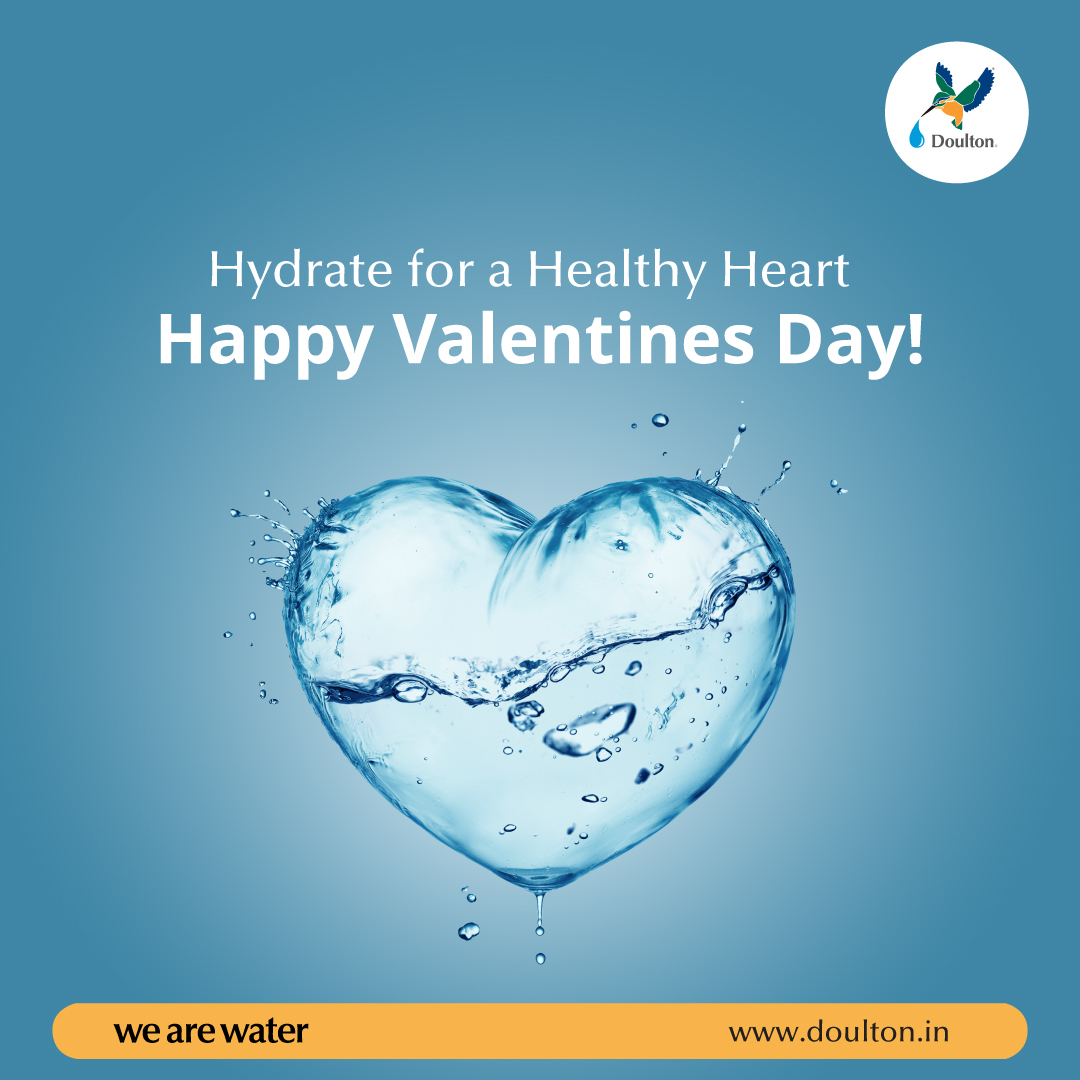 DoultonIndia's tweet photo. Clean and healthy hydration is necessary to protect your heart and your loved ones. Happy Valentines Day!
.
#loveisintheair #loveandcare #HappyValentinesDay #ValentineSpecial #StayHealthy #healthyheart TastyWater #DoultonWaterFilters #EcofriendlyFilter #HealthyWater #hydration https://t.co/a6Vg5zOUC4