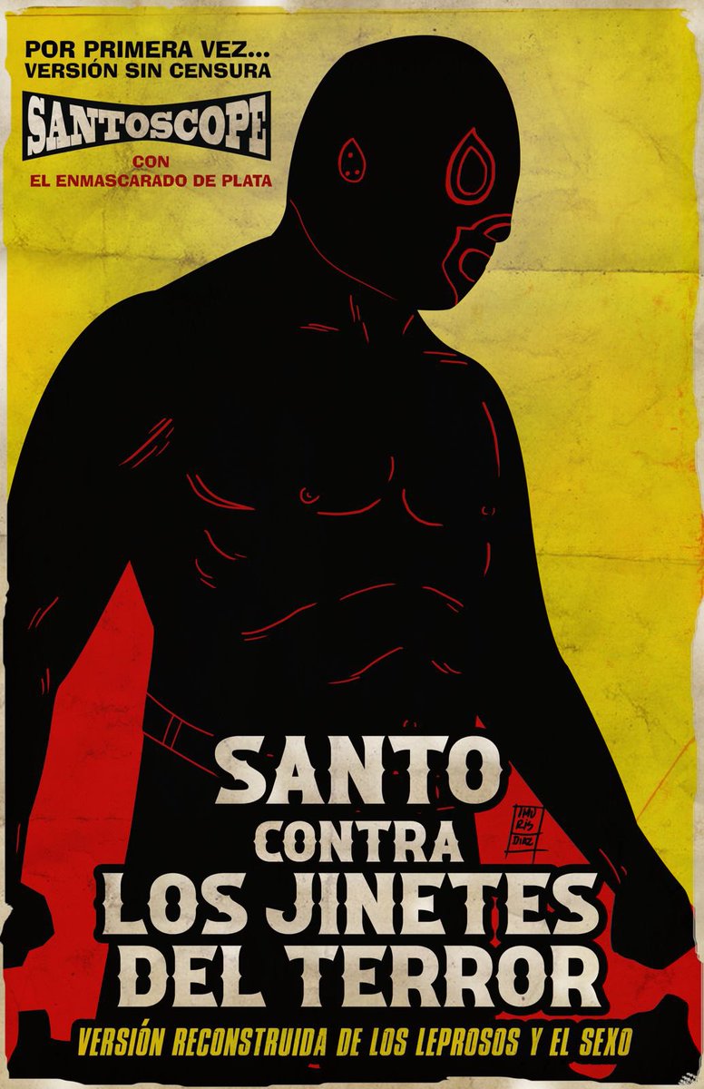 ¡Banda Macabra! 
¡Tenemos una gran sorpresa! El Archivo Permanencia Voluntaria y Macabro presentan en función única, el estreno de Santo contra los Jinetes del Terror la versión reconstruida de Los leprosos y el sexo. 
Martes 28 de febrero, Cineteca Nacional. 
¡Pronto más info!