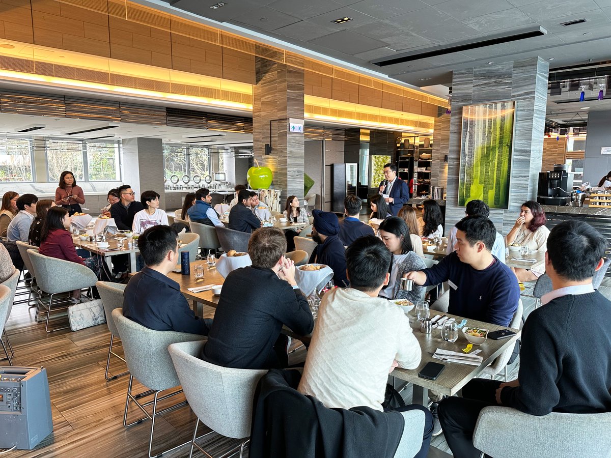 HKUSTmba's tweet photo. Last week, we welcomed a group of exchange-in students from the US, London, Netherlands, and Spain to our scenic campus at a lunch meet & greet with our Associate Dean (MBA Programs) and full-time MBA students.
#mUSThaveMBA #mba #UST #MBAExchange https://t.co/2lkRzDiMSf