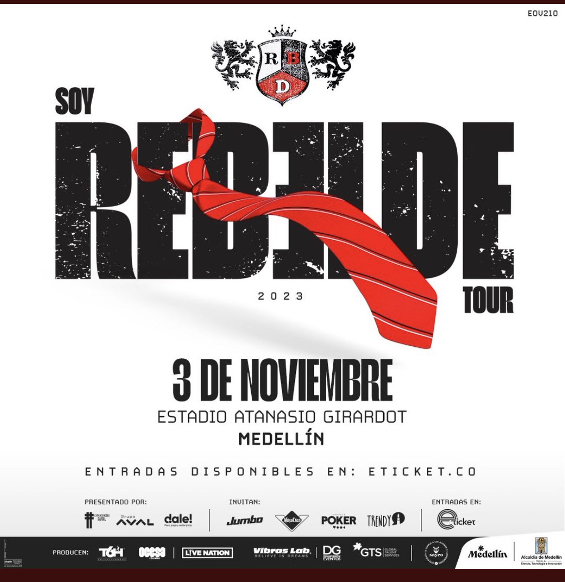 CarolinaSandoS's tweet photo. Si necesitas entradas me avisas #RBDCOLOMBIA https://t.co/KmirY4MBfX
