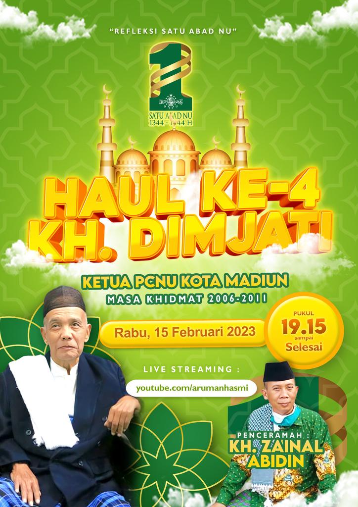 ansorbanser29's tweet photo. Haul ke 4 KH. Dimjati Kota Madiun, secara livestreaming https://t.co/r5ZbqBUiOO