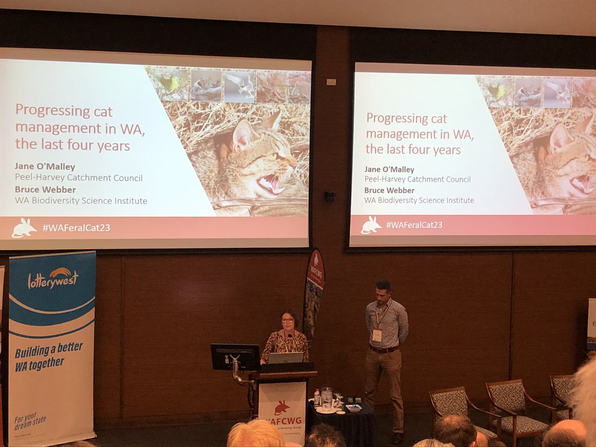 The #WAFeralCat23 Symposium has begun! I’m looking forward to hearing from all the amazing presenters. <a href="/PeelHarveyCC/">PeelHarveyCC</a>
