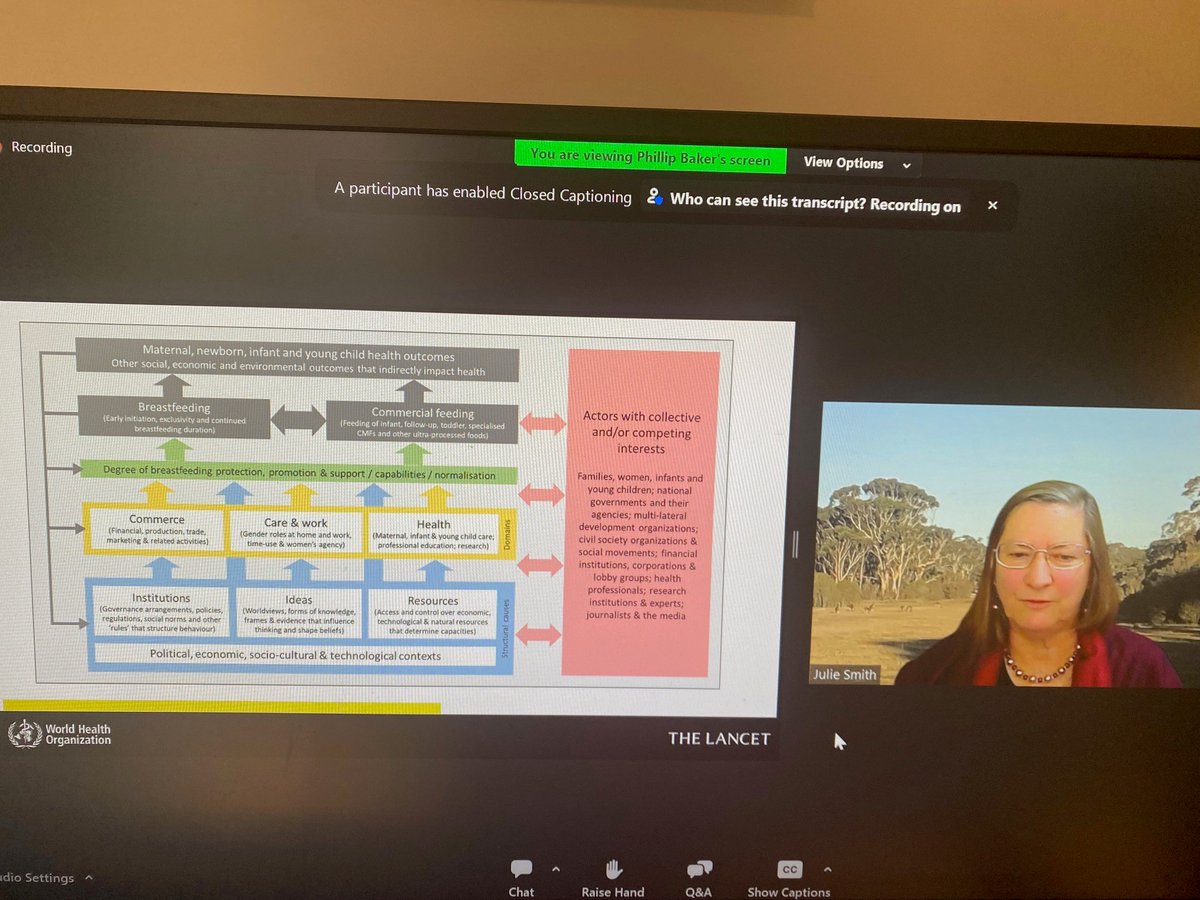Lisa_H_Amir's tweet photo. Next presenter is @JuliePSmith1  sharing the third paper in the @thelancet new series on #breastfeeding - the political economy of IYCF
#ProtectBreastfeeding #OpenAccess https://t.co/N3ubTJ1ijS