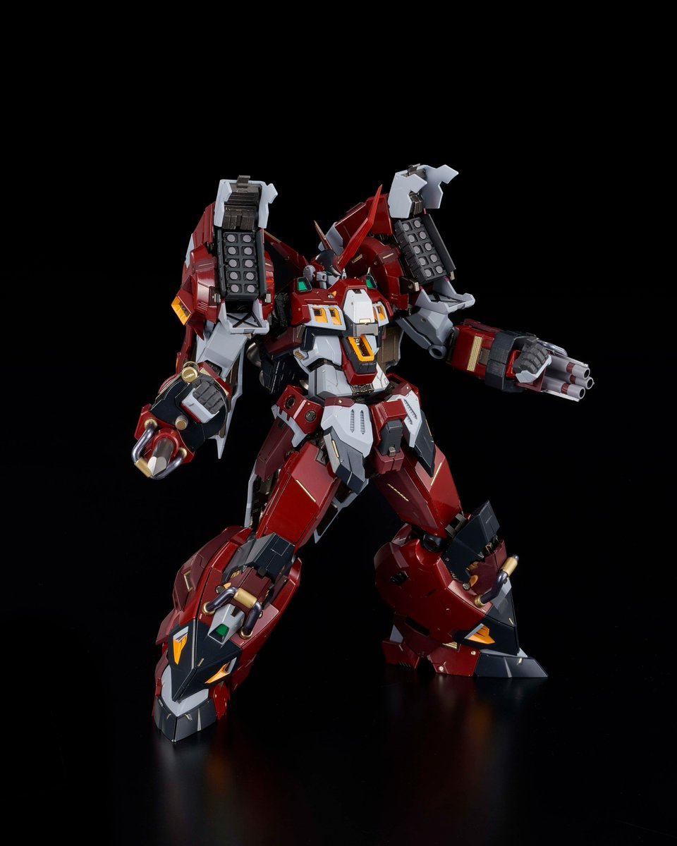 flametoys_staff's tweet photo. ◤◢◤���予約受付開始◢◤◢
鉄機巧 アルトアイゼン
「スーパーロボット大戦OG」より、
キョウスケ・ナンブが搭乗する機体、
「アルトアイゼン」が鉄機巧シリーズ
からついに出撃！
#スパロボOG　#アルトアイゼン　#鉄機巧
#FLAMETOYS
▼ご予約はこちら▼
https://t.co/dWQ5K0xbdr https://t.co/RczDaEQC7o