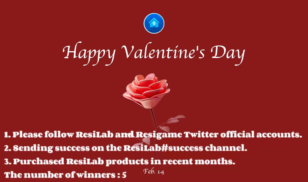 Happy Valentine's Day 🪷to all of you and thank you for meeting us here. 🪷Even if you are alone, don't feel sad. In this special festival , 🪷Resilab will give you free 2GB proxy as gift💝. Thank you all for your support 🌹and love🌹！(Requirements:👇👇)