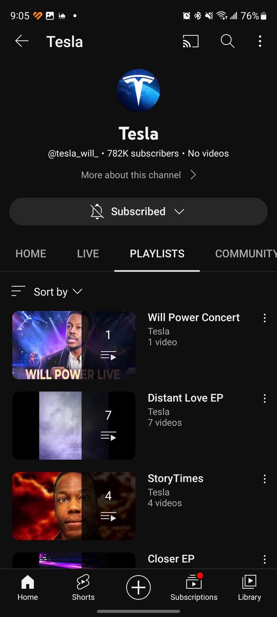 RLKaptainKarma's tweet photo. @DaRealWillPower @TeamYouTube They've taken down the videos tab https://t.co/BB0ZsyEk6q