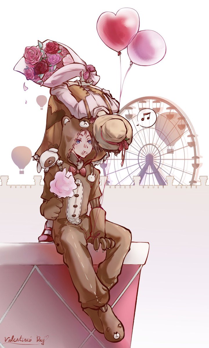 情人節快樂：D
撒點🍬開心一下（劇情向本豬還在努力
#identityVイラスト #傭庭
#ナワエマ