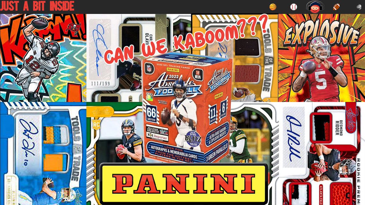 2022 ABSOLUTE FOOTBALL BLASTER BOX & HANGERS PACK OPENING!! KABOOM HUNTING!! ROOKIES, AUTOS, RELICS??

📺: youtu.be/riQTv6RI6sg

#cardcollector #cardcollecting #cardcollection #sportscards #sportscardcollector #sportscardcollecting #footballcards #panini #whodoyoucollect