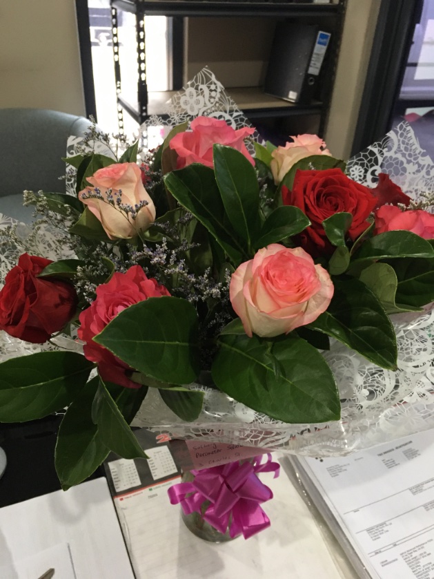 Awww, my favourite &amp; best husband never forgets Valentine’s Day, thaaaaank youuu!! ❤️❤️