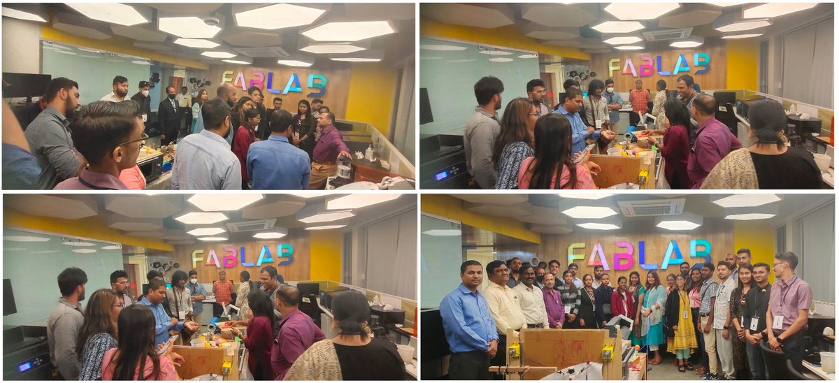 FabLabSTPIBbsr's tweet photo. 35 Foreign delegates from 11 countries visited @stpibbsr under #KnowIndiaProgram (KIP), organised by Ministry of External Affairs, Government of India & witnessed @FabLabSTPIBbsr #ESDMLab & other facilities created for promoting IT Industries & Tech Starups. #STPIINDIA @arvindtw https://t.co/2Tv7v8VOVg