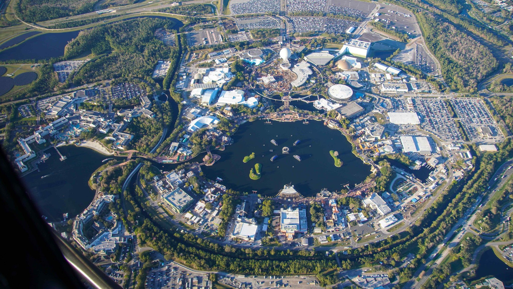 bioreconstruct on Twitter "Aerial overview of EPCOT. https//t.co