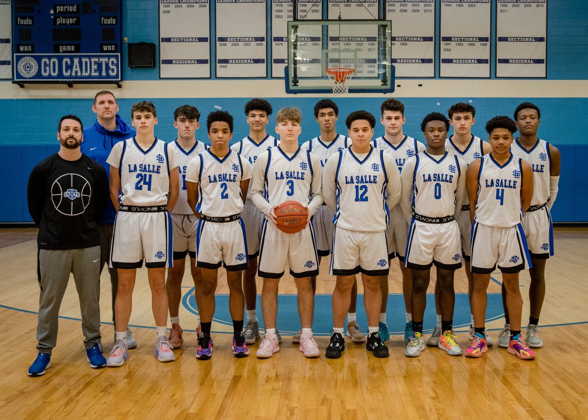 La Salle Basketball (@lsiboysbball) on Twitter photo Regular season is all wrapped up!!
Mod: 4-9
Frosh: 6-12
JV: 14-6 (13-2) JV league champions
V: 12-8 (12-3)
Congratulations on great regular seasons! On to the sectionals!!! <a href="/lasallecbc/">La Salle Booster Club</a> <a href="/LSICadets/">La Salle Institute</a> Regular season is all wrapped up!!
Mod: 4-9
Frosh: 6-12
JV: 14-6 (13-2) JV league champions
V: 12-8 (12-3)
Congratulations on great regular seasons! On to the sectionals!!! <a href="/lasallecbc/">La Salle Booster Club</a> <a href="/LSICadets/">La Salle Institute</a>