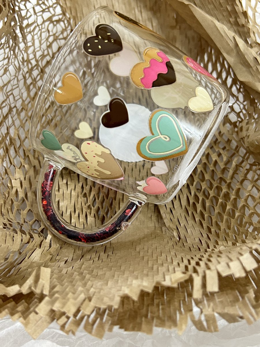 スターバックスジャパンバレンタインチョコレート❤️グラスです🙌✨