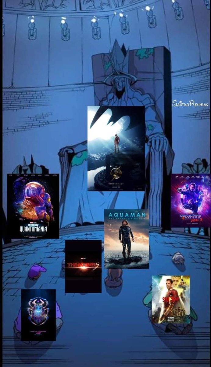 CJ_Kirk1979's tweet photo. Hot take or nah??? #Flash #Quantumanía #Aquaman #ShazamMovie #TheMarvels #BlueBeetle https://t.co/YdVZv3xEA6