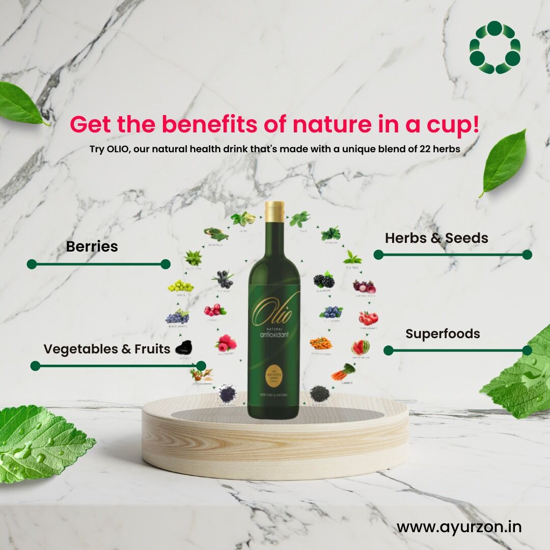 ayurzon's tweet photo. Revitalize your body with OLIO!

Our perfect natural antioxidant health drink is packed
with 22 essential herbs that includes variety of Berries,
vegetables, fruits, seeds, superfoods and many more.

Order now
Visit us: https://t.co/upCeHrVGzh

#OLIO #Antioxidants #HealthyLiving https://t.co/ZsfVHUsBTi