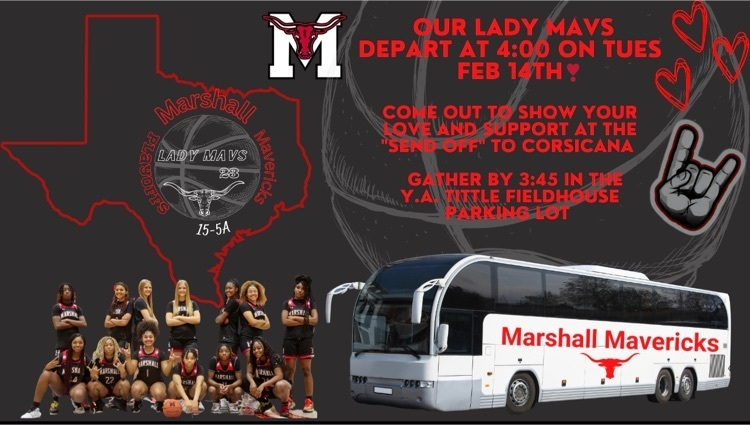 MarshallMavsAth's tweet photo. Come send off the Lady Mavericks basketball team tomorrow afternoon at 3:45PM from the Y.A. Tittle Field House 🤘🏀

#GYHU #WeAreMarshall https://t.co/pDP8qTuO0J