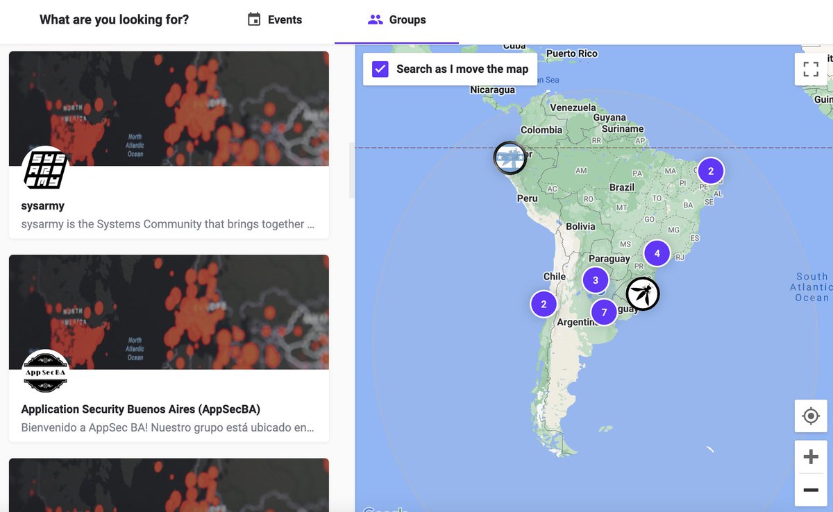 InfoSecMap's tweet photo. Buscás grupos y eventos de #InfoSec en #LATAM? Hay muchas opciones! @KavaConPy, @saso_conf, @cbahackerspace, @sysarmy, @ekoparty, @8dot8, @owasp_uy, @h2hconference, y @Owasp_Guayaquil.

Explorá estos grupos y muchos más utilizando nuestra vista de mapa 👇🏽

https://t.co/gbSeYQU18n https://t.co/MUnyrgQla7