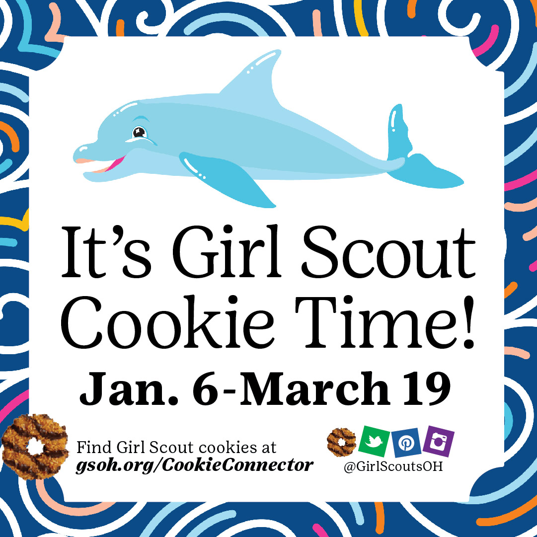 GirlScoutsOH's tweet photo. Excited about #GirlScoutCookieSeason but don’t know any Girl Scouts? We got you covered. Visit https://t.co/Gck1B2JwBv to find a troop or booth near you so you can support our girls’ dream programs, trips and more!
#GirlScouts
#GirlScoutCookieProgram
#GSOH
#CookieConnector https://t.co/hY3WzTwIxK