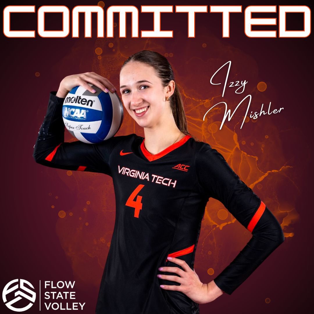 Flow State Volley (@flowstatevolley) on Twitter photo Congratulations to 2024 MB Izzy Mishler on her commitment to Virginia Tech! #GoHokies #Hokies
<a href="/izmish06/">Izzy Mishler</a> @PipelineVolley <a href="/HokiesVB/">Virginia Tech Volleyball</a> <a href="/prepdigil/">Prep Dig Illinois</a> <a href="/IHSA_IL/">Illinois High School Association #IHSA</a>
#volleyball #volleyballrecruiting #collegevolleyballrecruiting #committed #classof2024 #recruitingcoordinator #flowstatevolley Congratulations to 2024 MB Izzy Mishler on her commitment to Virginia Tech! #GoHokies #Hokies
<a href="/izmish06/">Izzy Mishler</a> @PipelineVolley <a href="/HokiesVB/">Virginia Tech Volleyball</a> <a href="/prepdigil/">Prep Dig Illinois</a> <a href="/IHSA_IL/">Illinois High School Association #IHSA</a>
#volleyball #volleyballrecruiting #collegevolleyballrecruiting #committed #classof2024 #recruitingcoordinator #flowstatevolley
