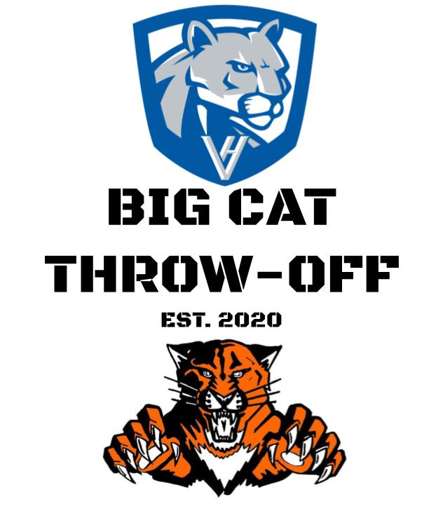 VH_CougarThrows's tweet photo. Tomorrows the big day! The 4th annual Big Cat Throw Off with our @District128 rivals the @Go_LHS_Wildcats! Starts at 4:30pm in the VHHS fieldhouse. @VHHSAth @GirlsVh @lhs_girlstrack @vhboystrack @VHHSgirlsTF https://t.co/LAugdLfi9Q