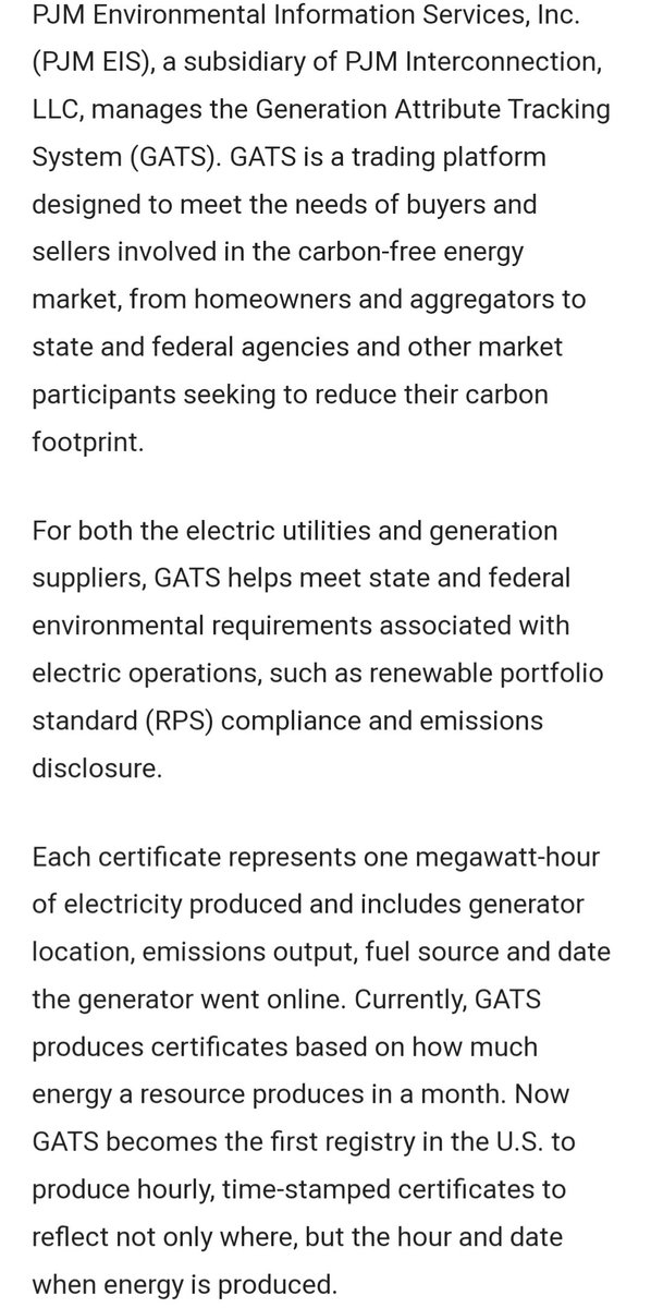 JesseJenkins's tweet photo. PJM to launch an hourly energy certificate tracking system in March 2023! Perfect timing to use hourly matching criteria in hydrogen PTC implementation (45V) and support growing markers for 24/7 clean electricity procurement! https://t.co/t2buHVdUGY