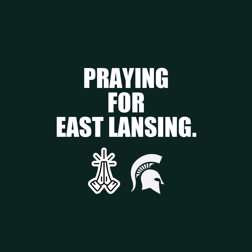 Lord, we need you in East Lansing tonight. Please protect and keep everyone safe. Bless the police who are on scene and trying to protect everyone. Surround them with your love and protection. 

In Jesus name, Amen